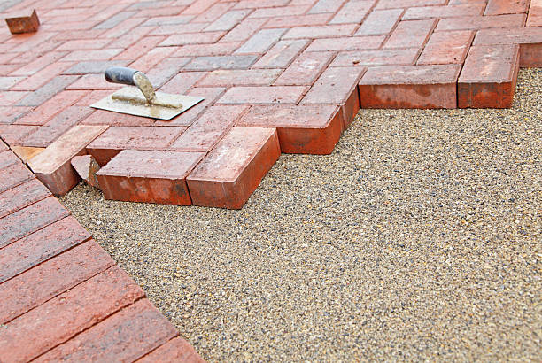 Permeable Paver Driveway in Raintree Plantation, MO